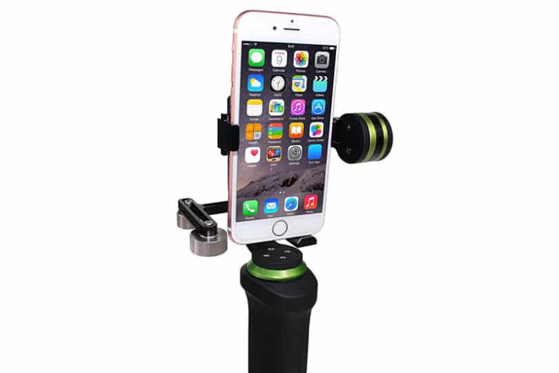 STABILISATEUR,H5 Black--Stabilisateur de téléphone portable PTZ à 3