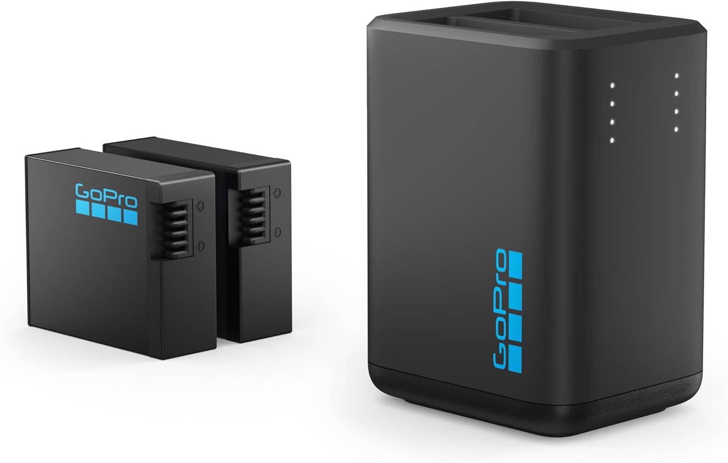 Chargeur double GoPro et 2 batteries Enduro