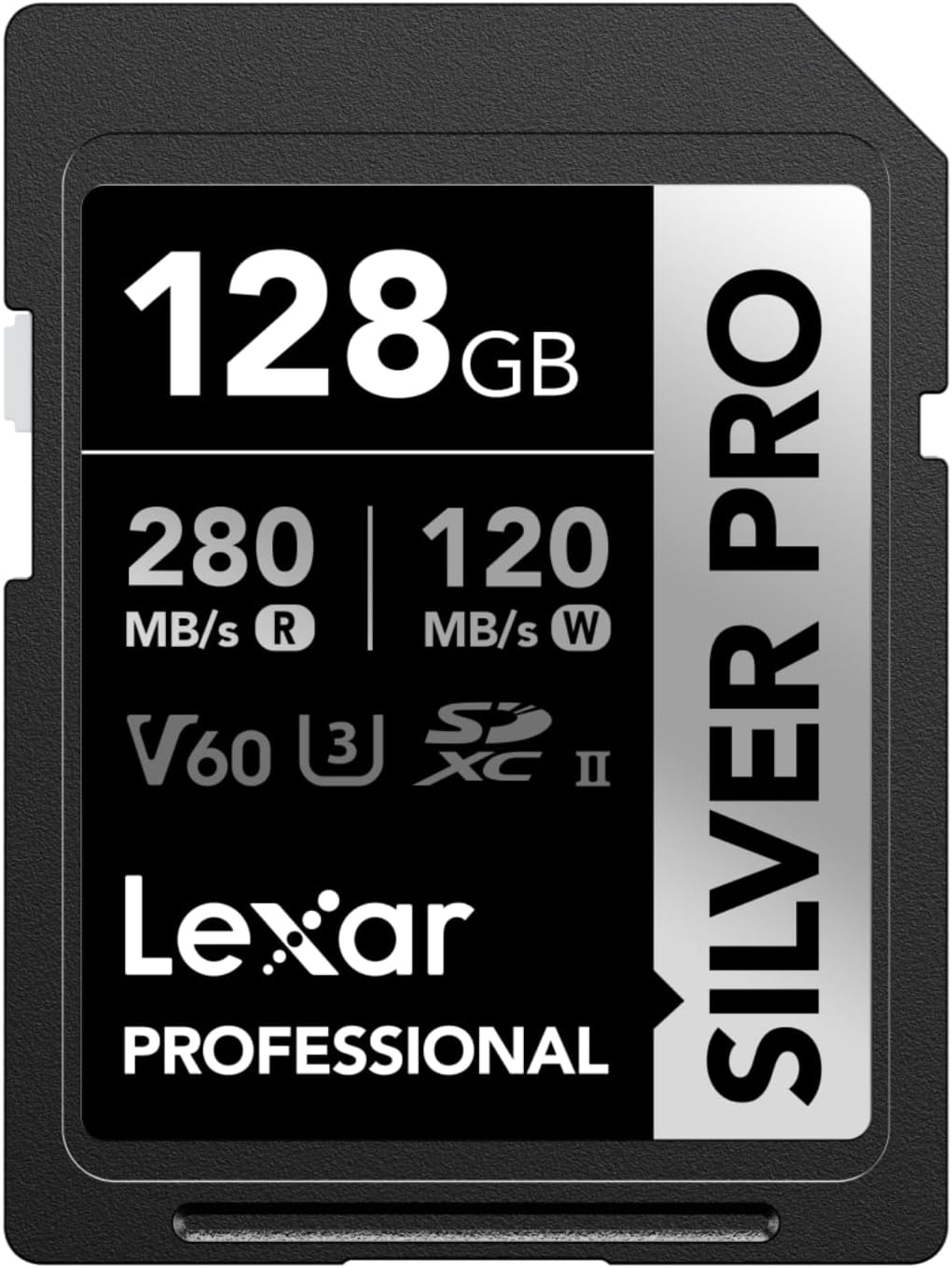 Lexar Professional SILVER PRO SDXC UHS-II V60 128 Go