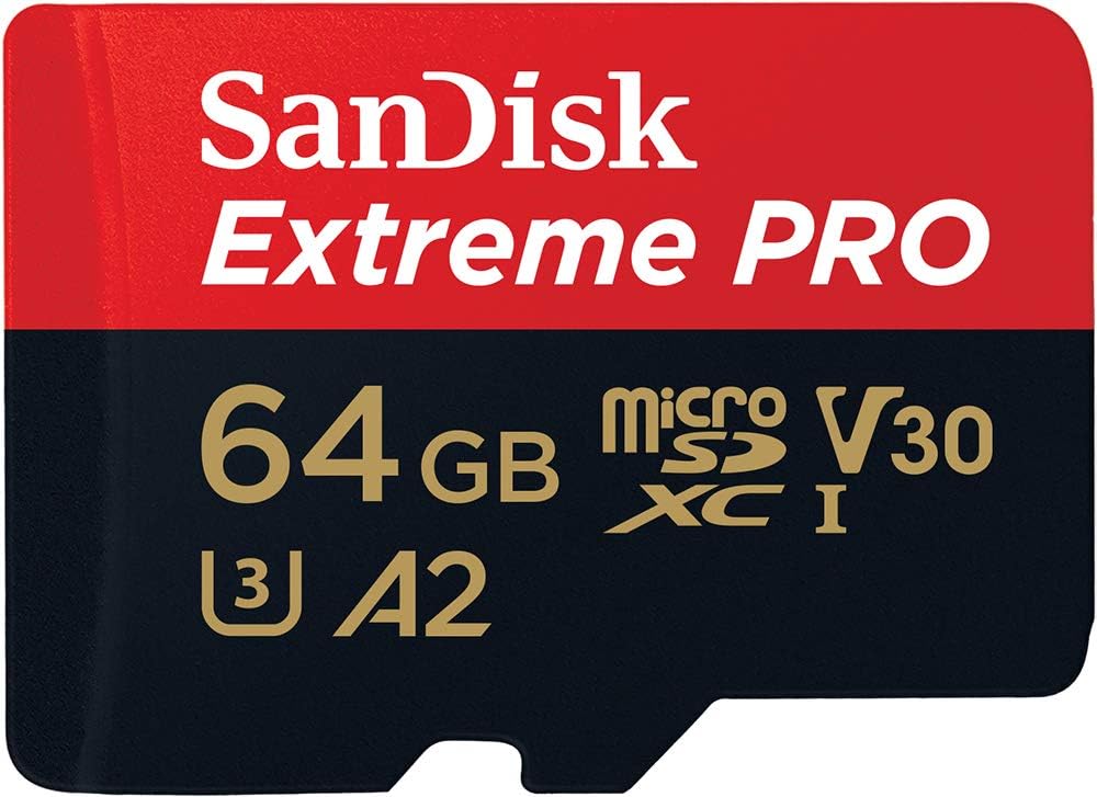SanDisk Extreme PRO 64 Go microSDXC pour GoPro