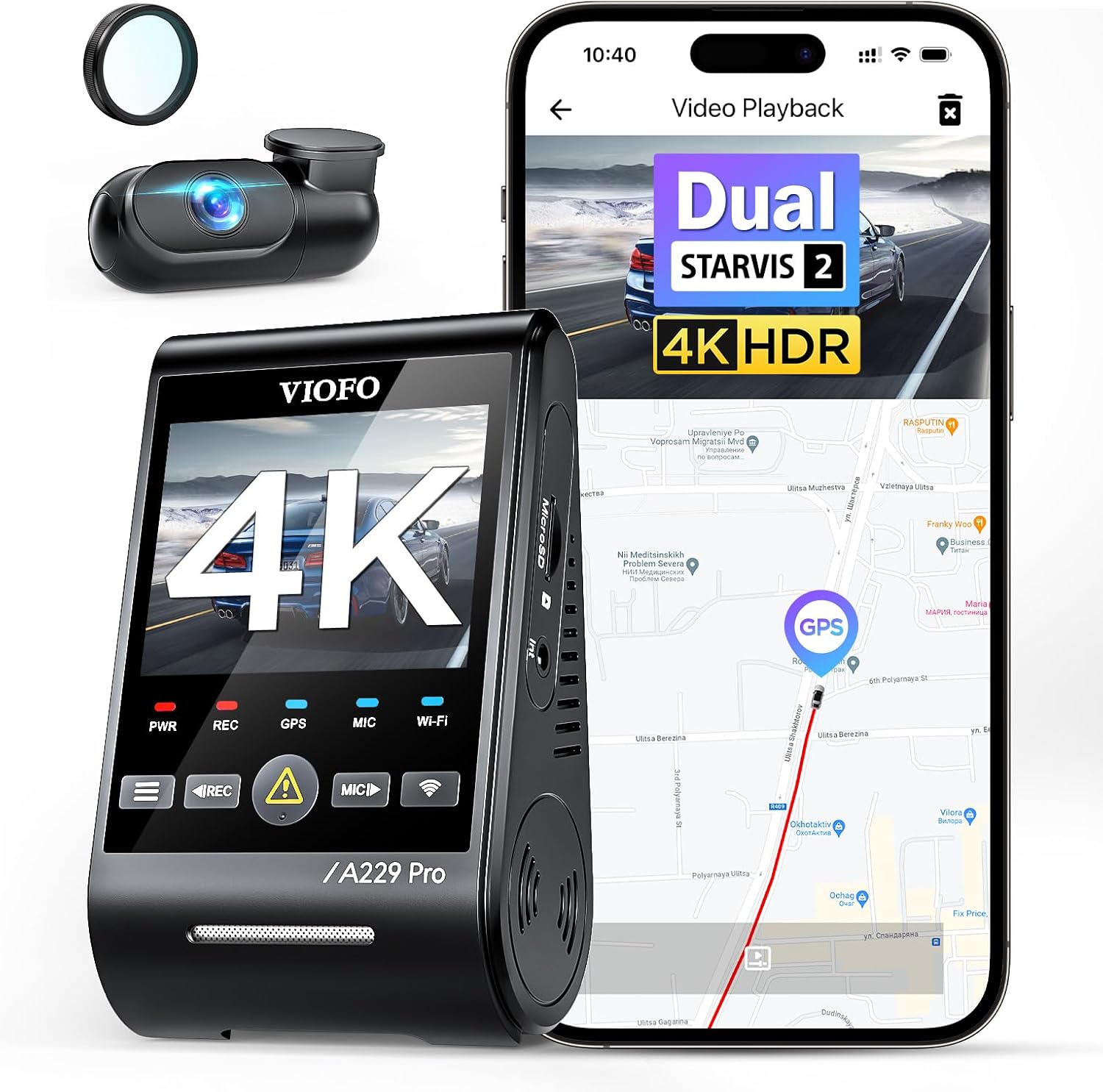 VIOFO A229 Pro 4K+2K